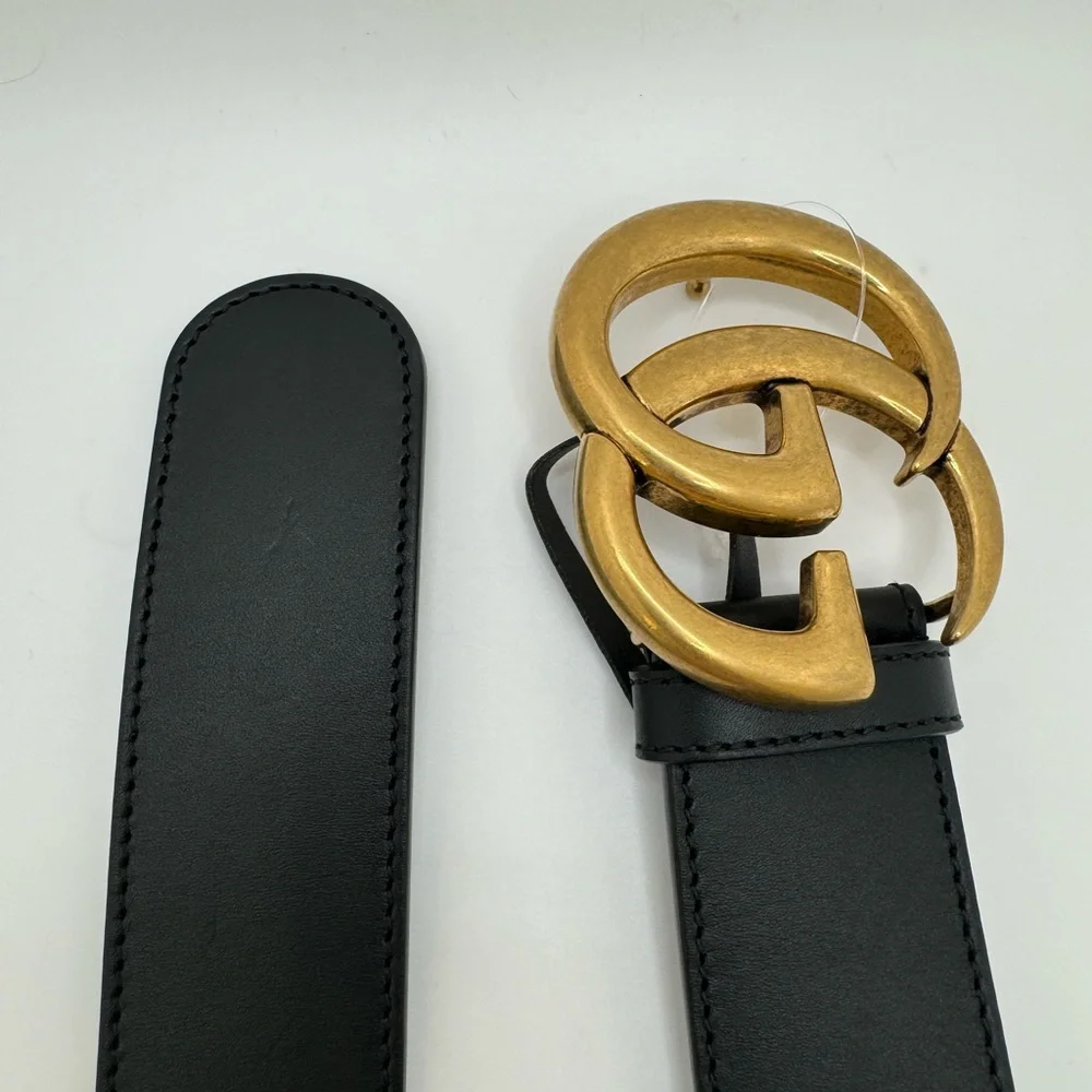 Gucci leather belt for women 2015 RE-EDITION WIDE LEATHER BELT - Picture 12 of 13